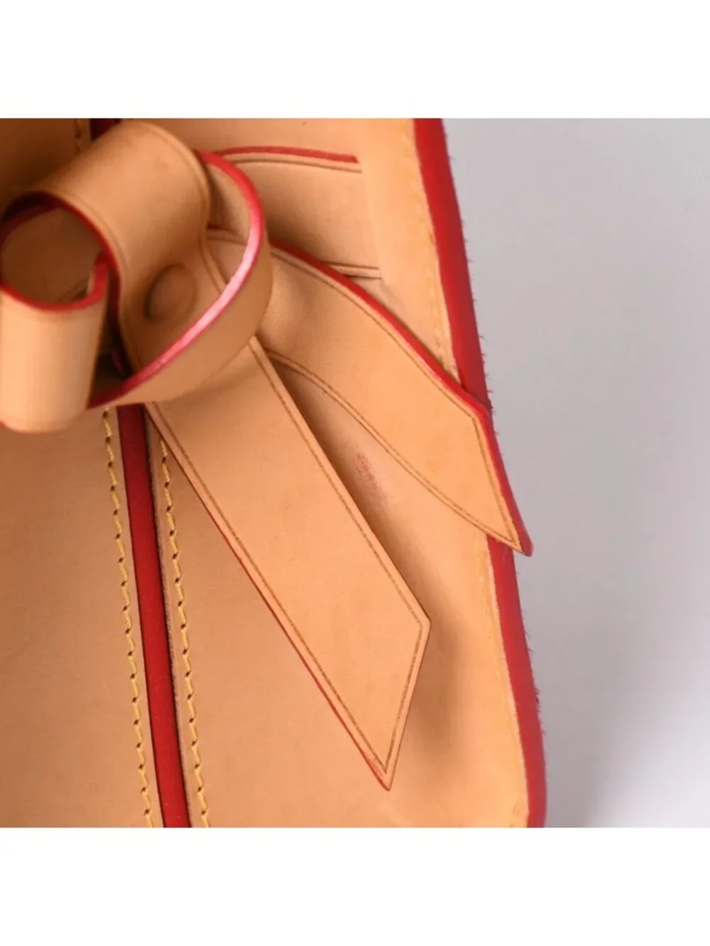 Louis Vuitton Christian Louboutin Iconoclast Handbag Calf Hair Gold